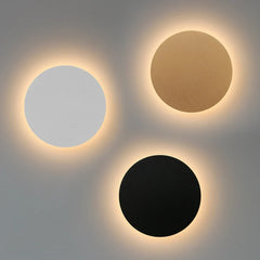 Moderne runde LED-Wandleuchte (15/20 cm)