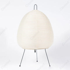Tischlampe aus Reispapier im japanischen Stil