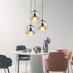 Nordische LED-Hängelampe im Industriestil